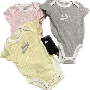 Nike girls baby 3 month onesies